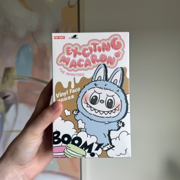 Exciting Macaron Labubu The Monsters Plush Keychain Blind Box - 100% AUTHENTIC - Picture 10 of 10